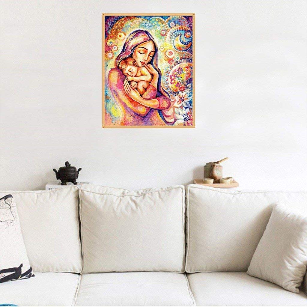Mutter und Kind - Spezial Diamond Painting - Diamond Painting