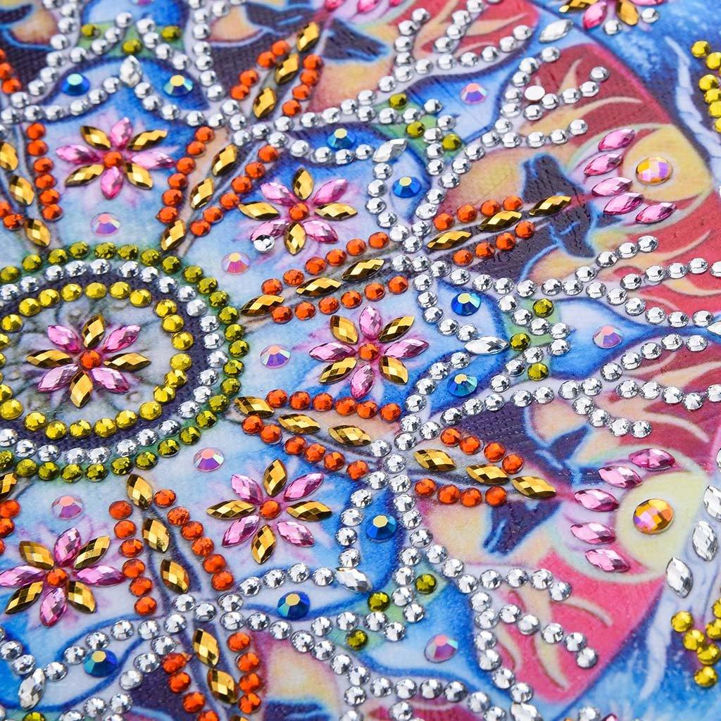 Abstrakte Blumen kunst - Spezial Diamond Painting - Diamond Painting