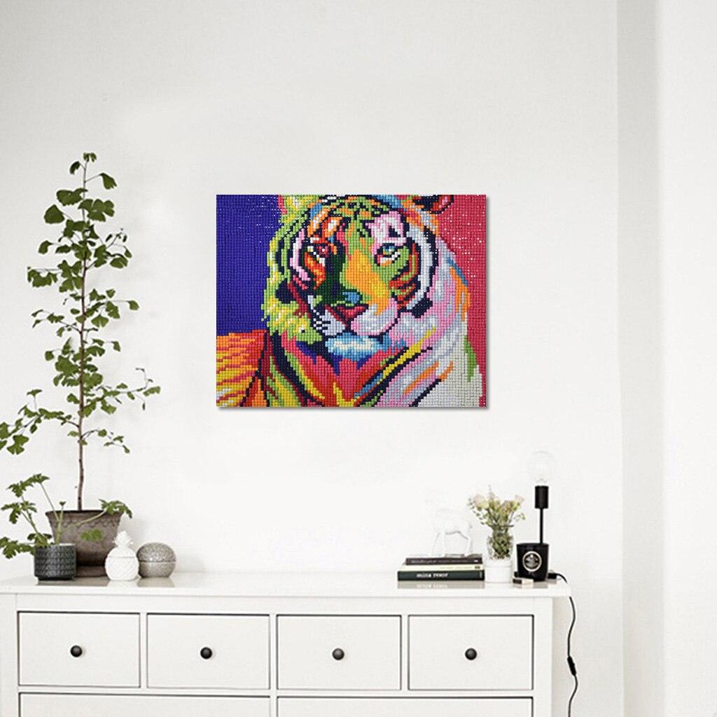 Bunte Tiger - Diamond Paintings - Diamond Painting