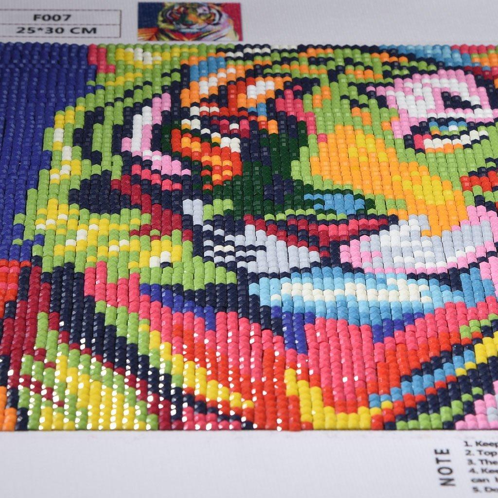 Bunte Tiger - Diamond Paintings - Diamond Painting