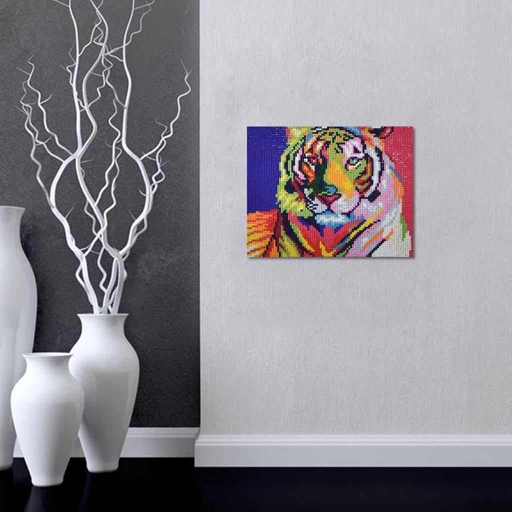 Bunte Tiger - Diamond Paintings - Diamond Painting