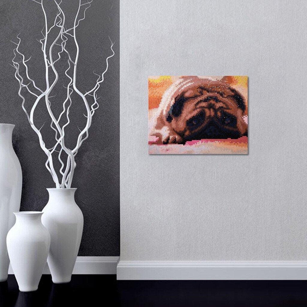 Fauler Hund - Spezial Diamond Painting - Diamond Painting