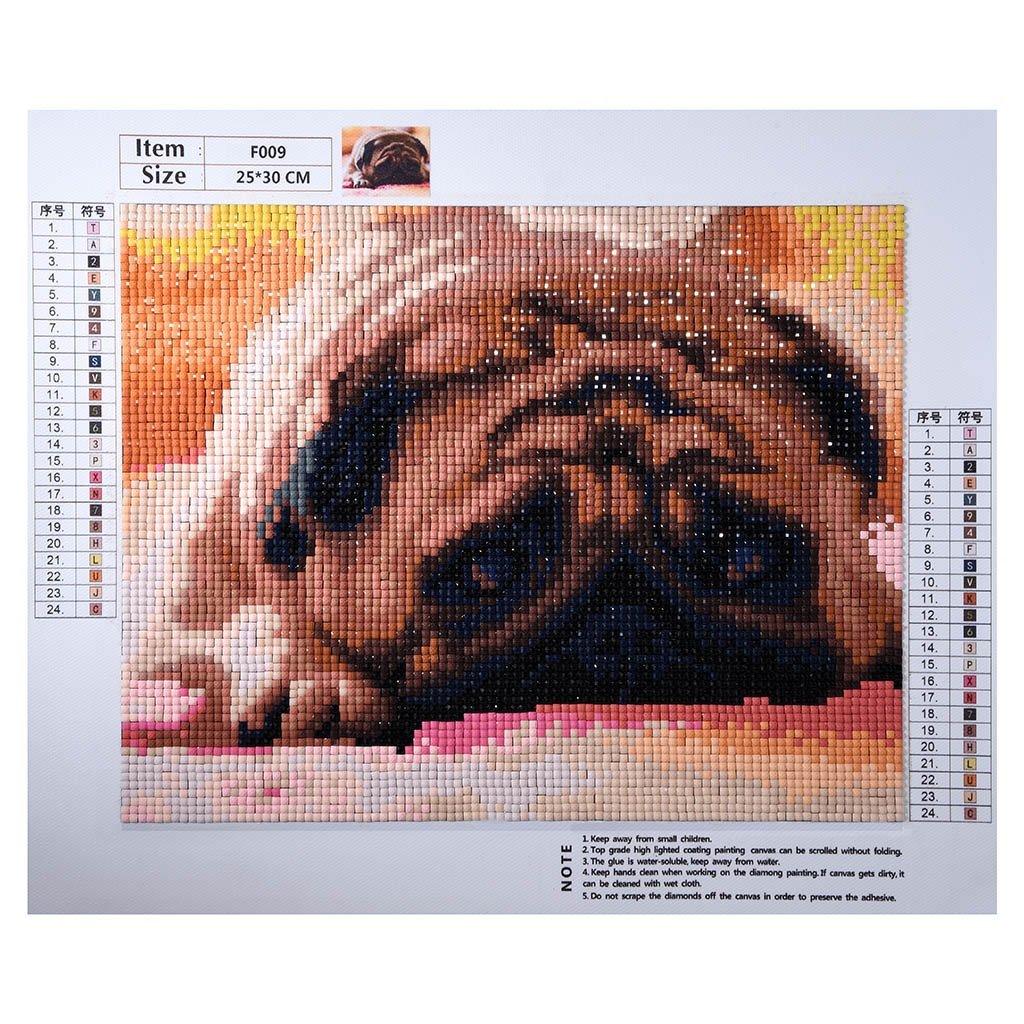 Fauler Hund - Spezial Diamond Painting - Diamond Painting