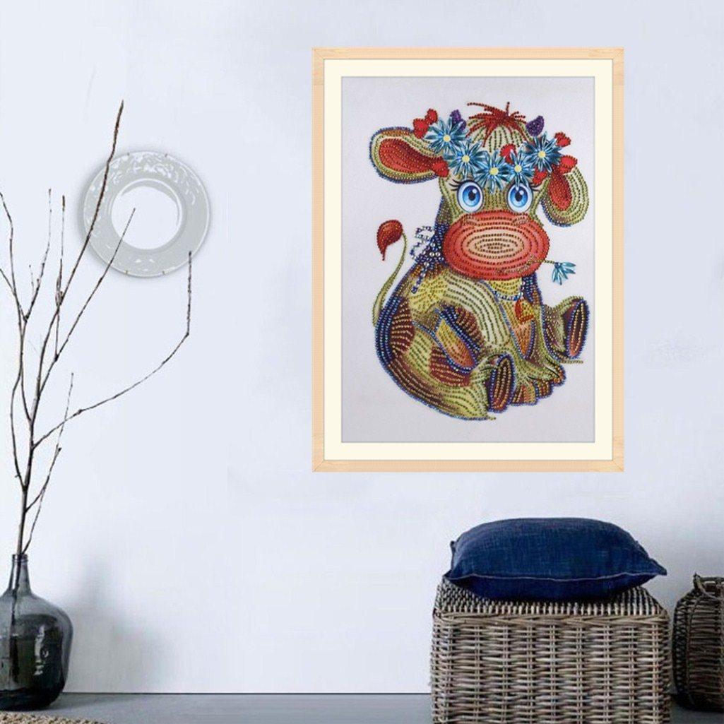 Lustige Kuh - Spezial Diamond Painting - Diamond Painting