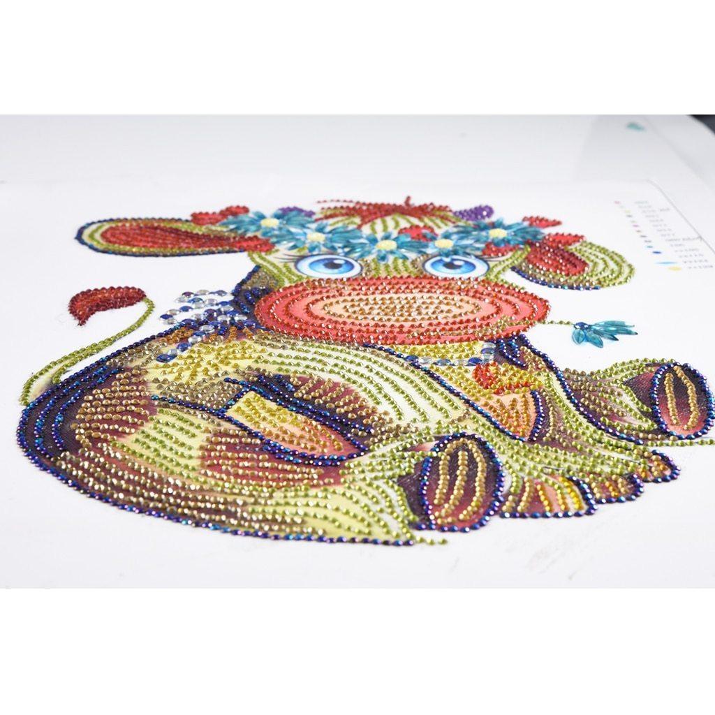 Lustige Kuh - Spezial Diamond Painting - Diamond Painting