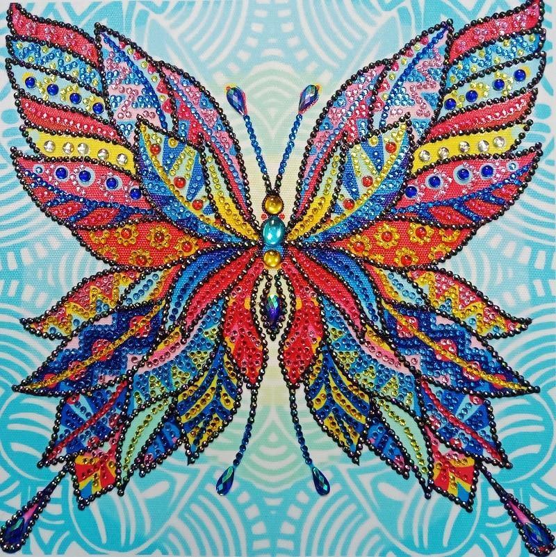 Magischer Schmetterling - Diamond Painting - Diamond Painting
