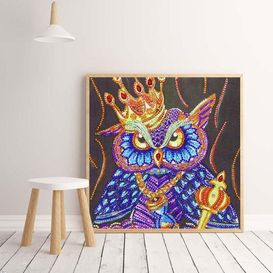 Königseule - Spezial Diamond Painting - Diamond Painting