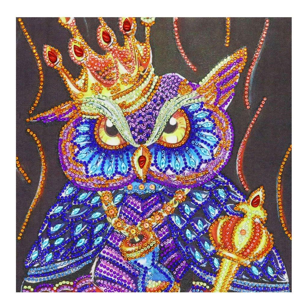 Königseule - Spezial Diamond Painting - Diamond Painting