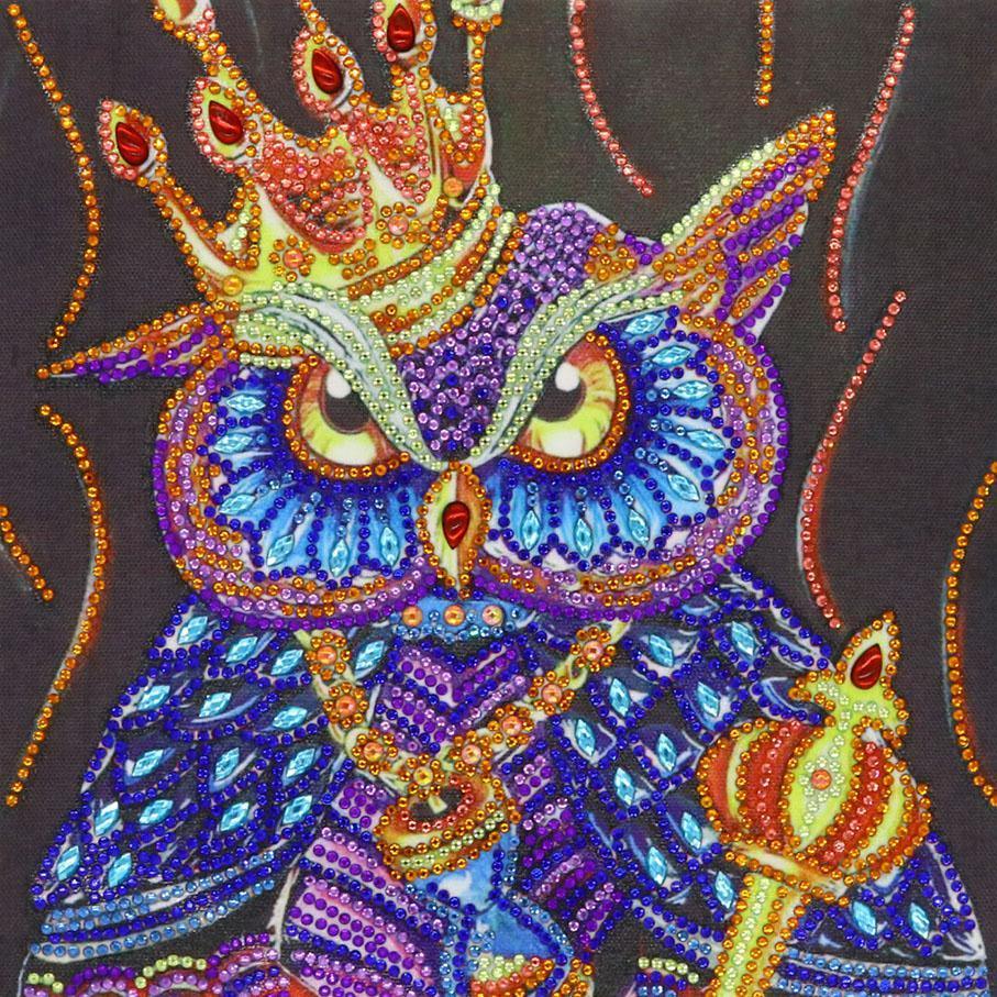 Königseule - Spezial Diamond Painting - Diamond Painting