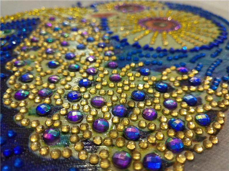 Eule - Spezial Diamond Painting - Diamond Painting