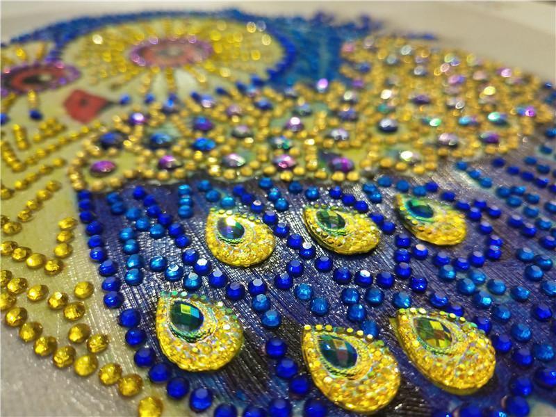 Eule - Spezial Diamond Painting - Diamond Painting