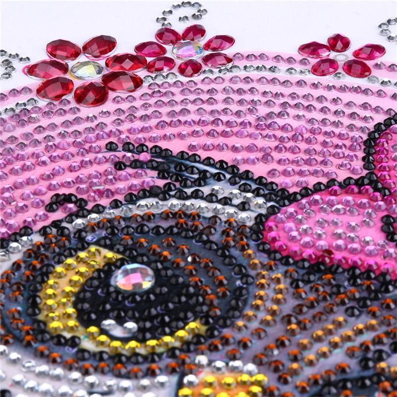 Süße Eule - Spezial Diamond Painting - Diamond Painting