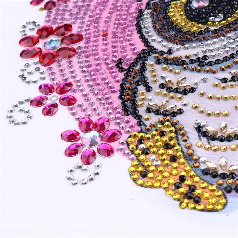 Süße Eule - Spezial Diamond Painting - Diamond Painting