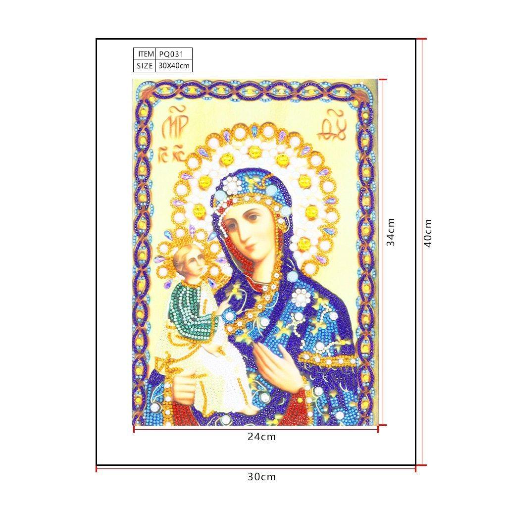 Mutter und Kind - Spezial Diamond Painting - Diamond Painting