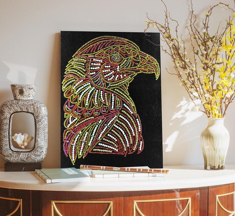 Adlerkopfsymbol - Spezial Diamond Painting - Diamond Painting