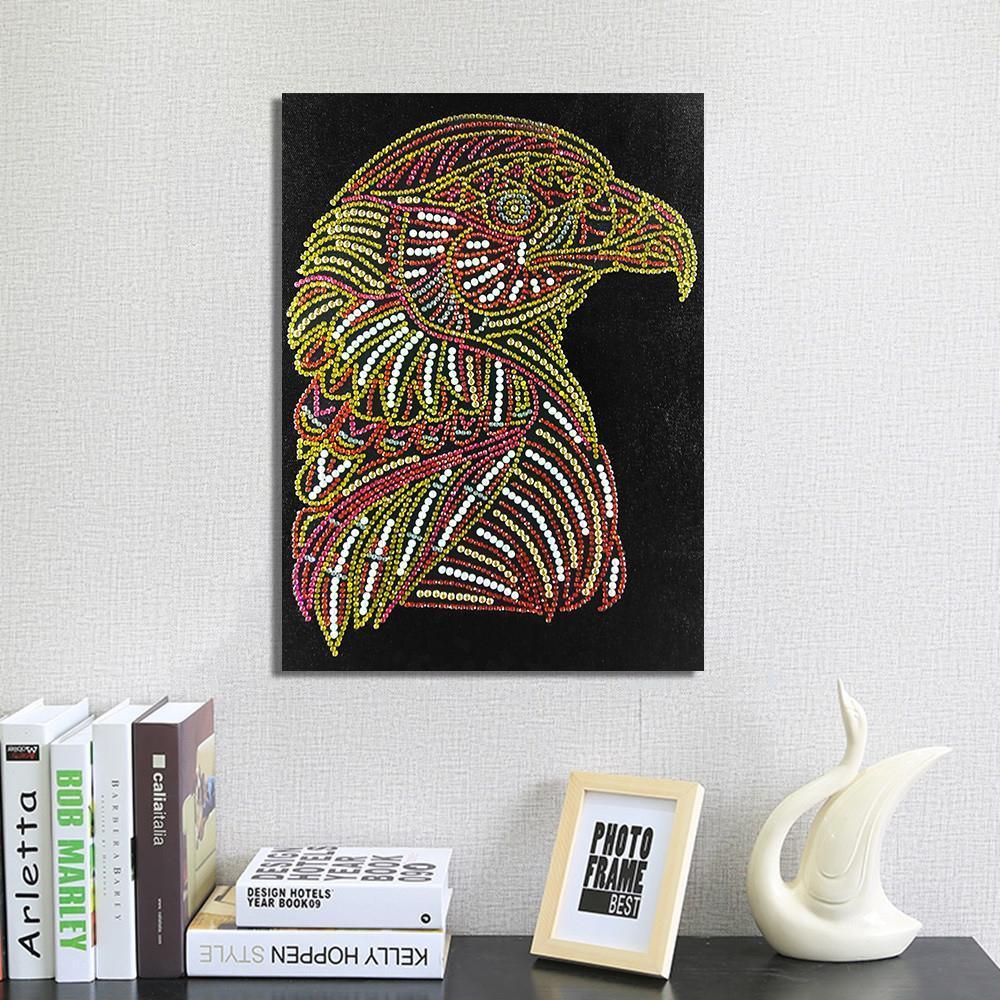 Adlerkopfsymbol - Spezial Diamond Painting - Diamond Painting