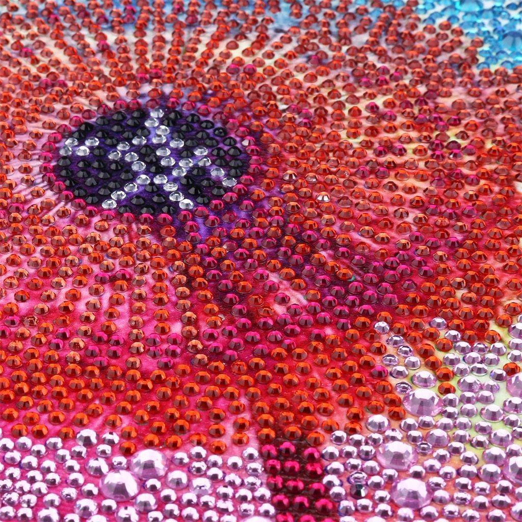 Bunter Löwenzahn - Spezial Diamond Painting - Diamond Painting