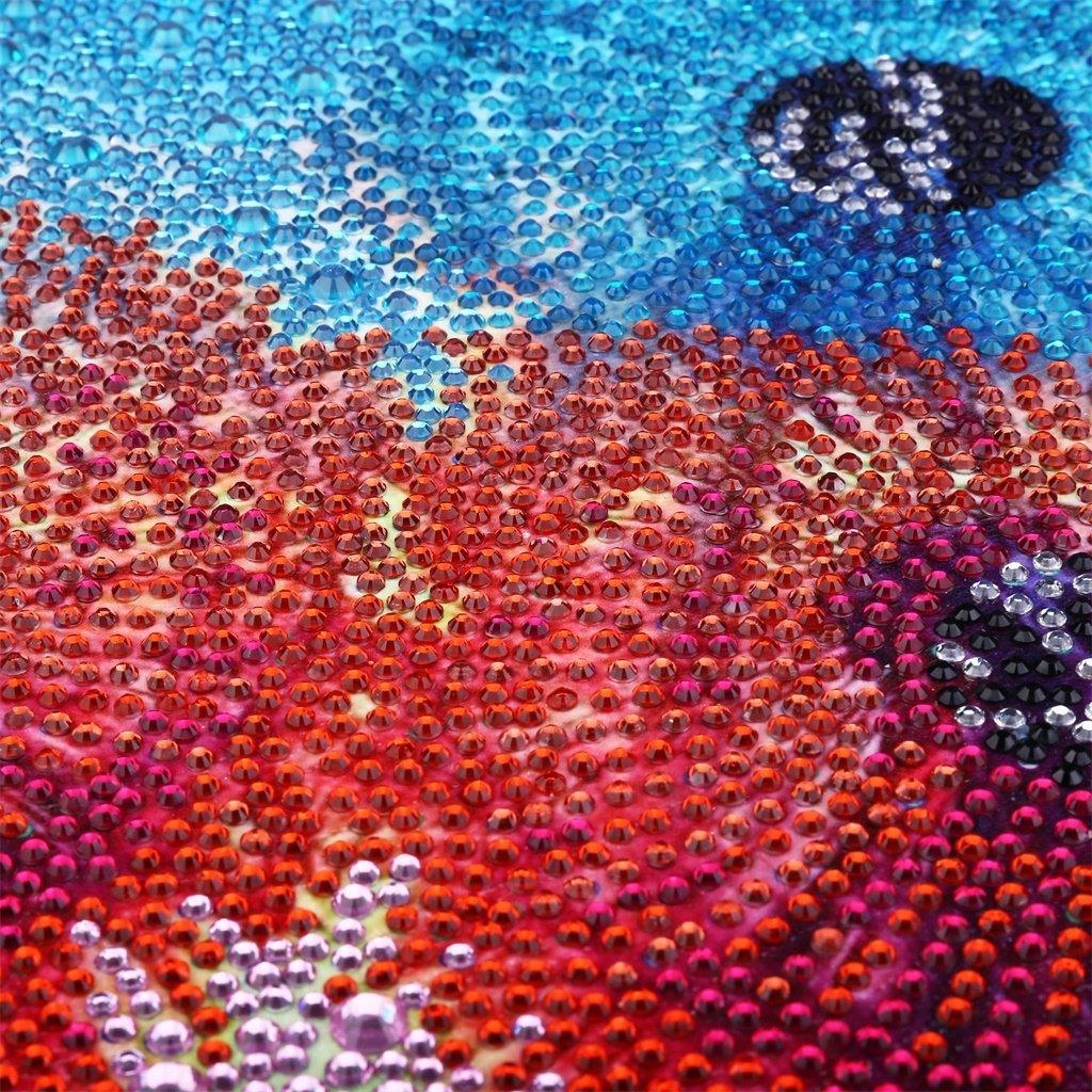 Bunter Löwenzahn - Spezial Diamond Painting - Diamond Painting