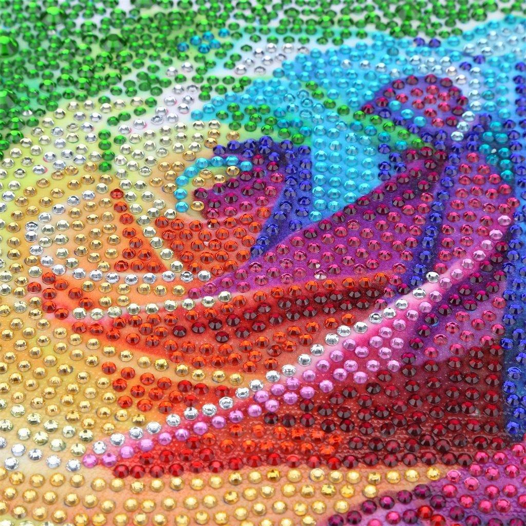 Bunte Rosenblüten Spezial Diamond Painting - Diamond Painting