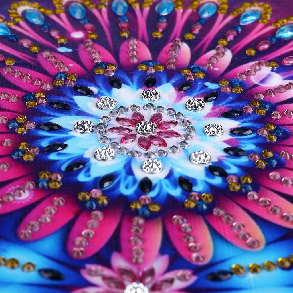 Abstrakte Blumen Spezial Diamond Painting - Diamond Painting