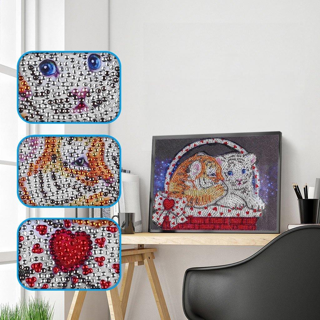 Kleine Tigerbabys - Spezial Diamond Painting - Diamond Painting