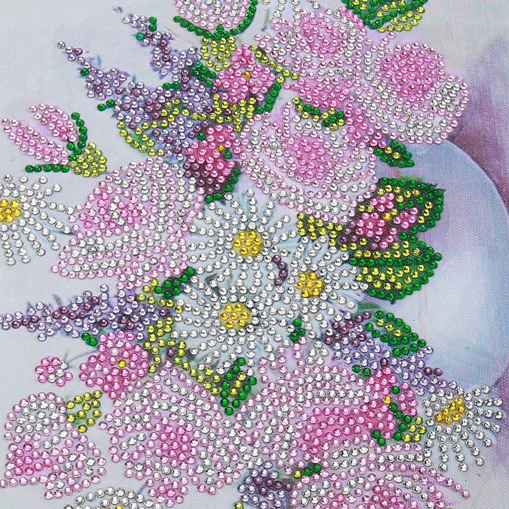 Blumenvase - Spezial Diamond Painting - Diamond Painting