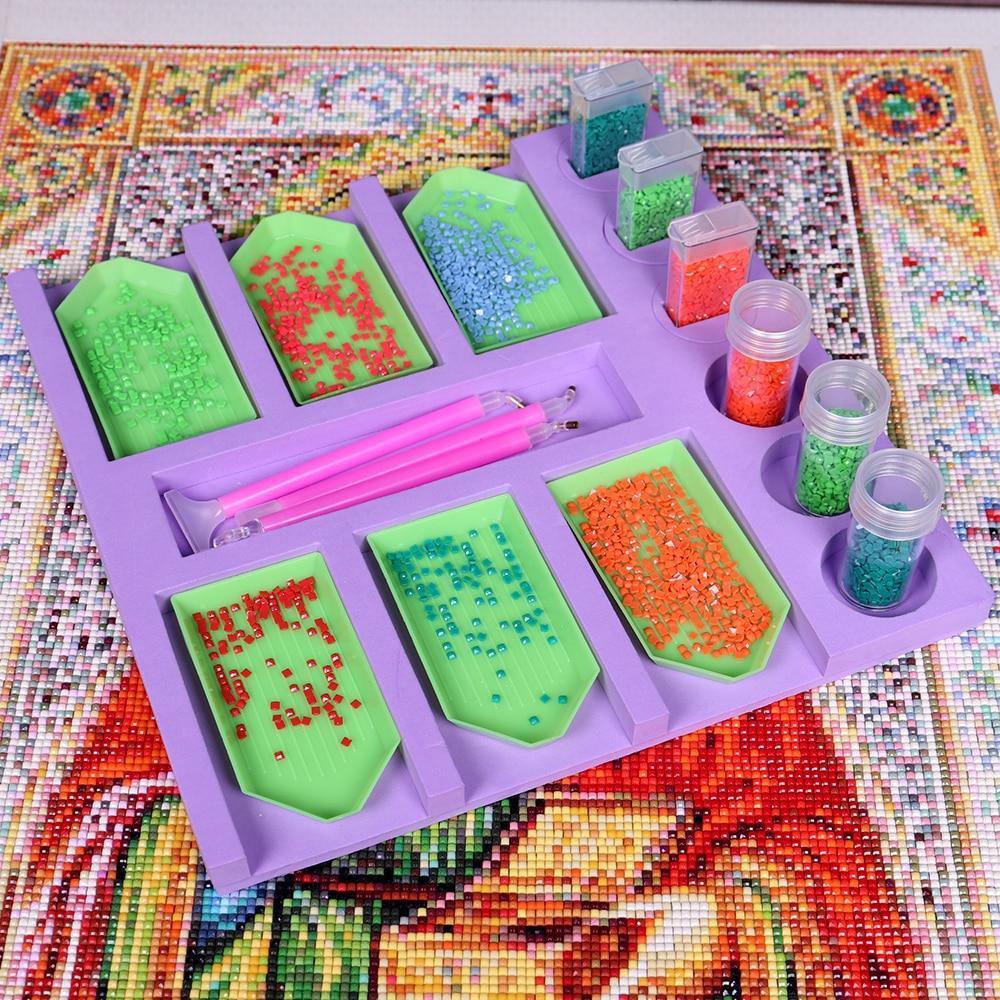 Organizer für Diamantmalerei-Zubehör - Diamond Painting