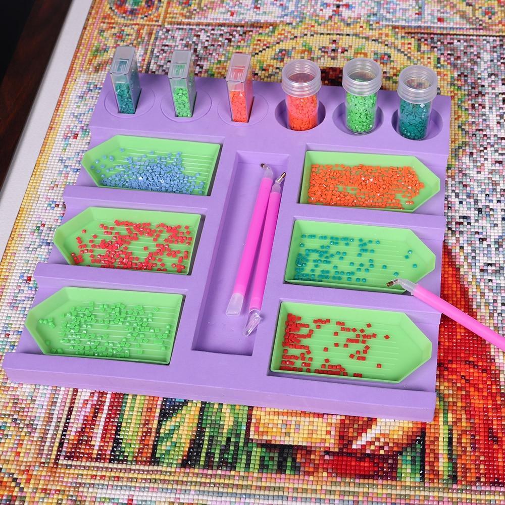 Organizer für Diamantmalerei-Zubehör - Diamond Painting
