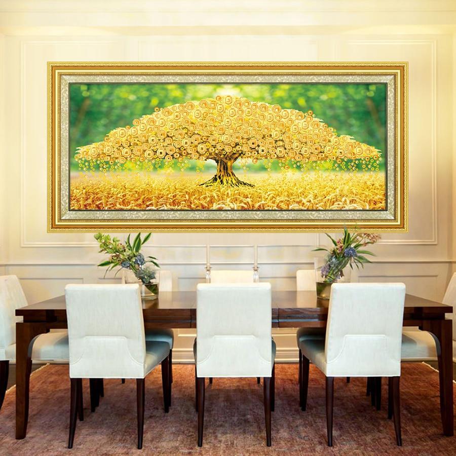 Gelber Baum Spezial Diamond Painting - Diamond Painting