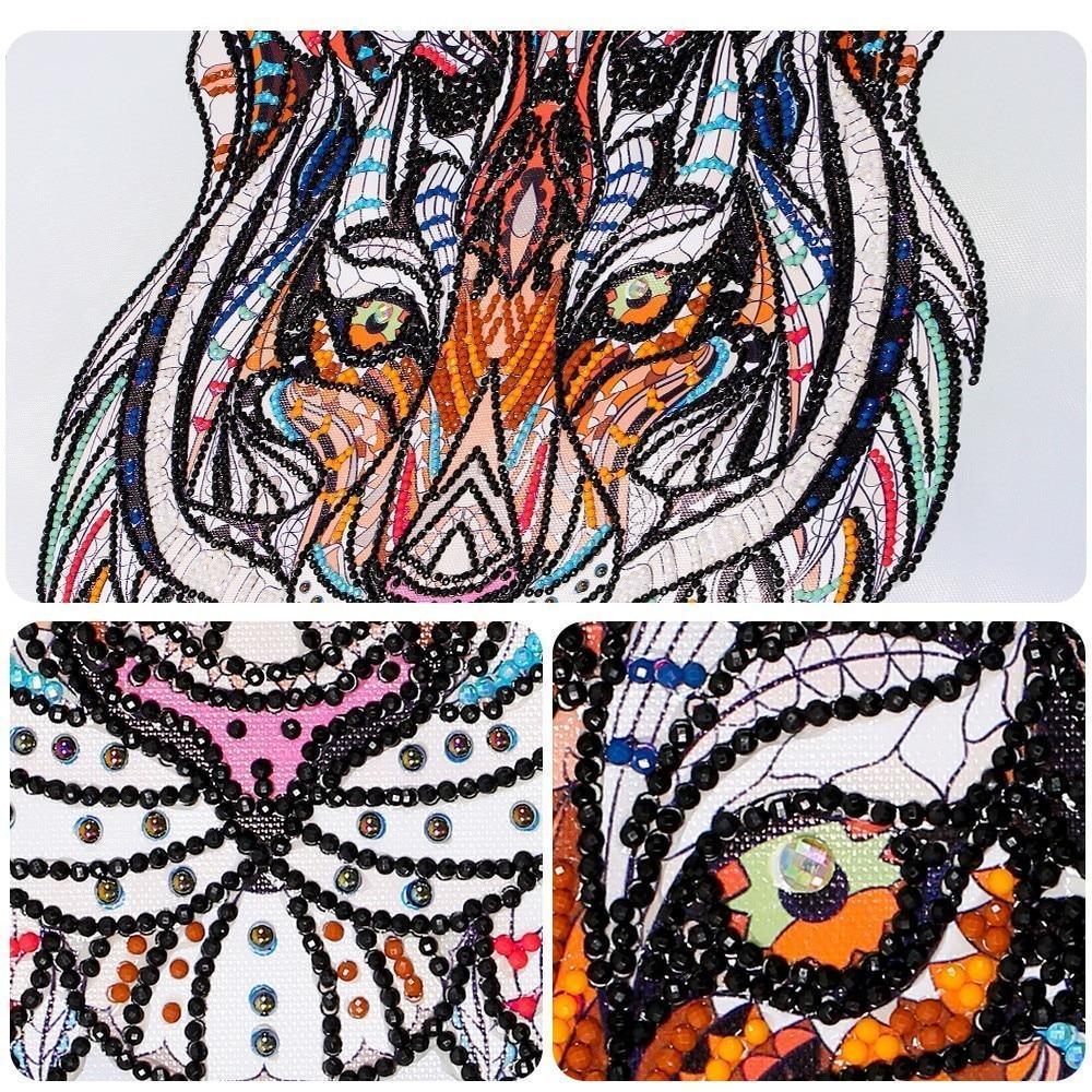 Tiger & Elefant Spezial Diamond Painting - Diamond Painting
