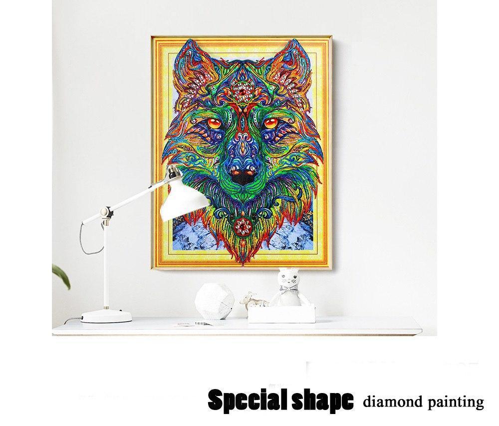 Speziell geformte Welt Diamant Malere - Diamond Painting