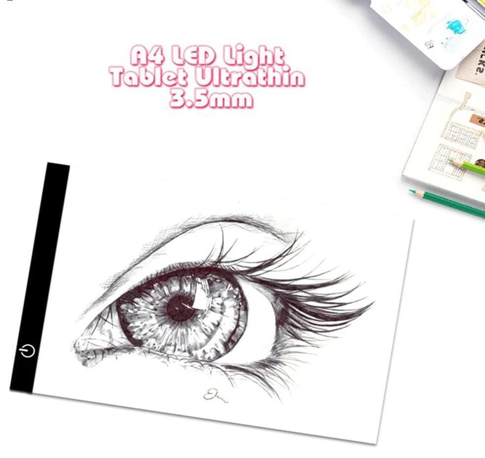 Ultraflaches LED-Lichtpad - Diamond Painting
