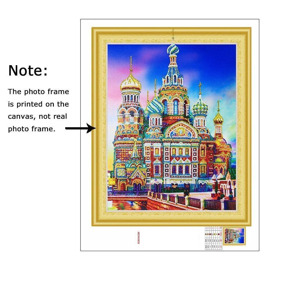 Basilius-Kathedrale Spezial-Diamant-Kunstset - Diamond Painting