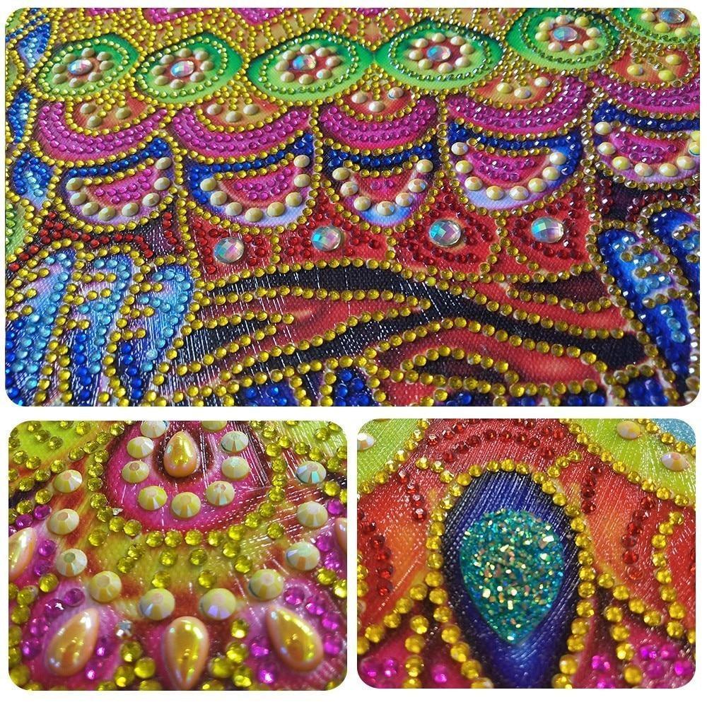 Ein erstaunliches Eulen-Diamant-Kunstset - Diamond Painting