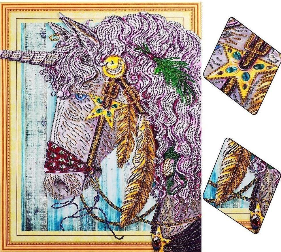 Einhorn-Spezial für Erwachsene Diamond Painting - Diamond Painting
