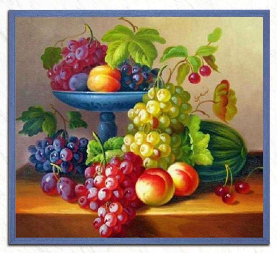 Leckere Früchte Sammlung DIY Malerei - Diamond Painting