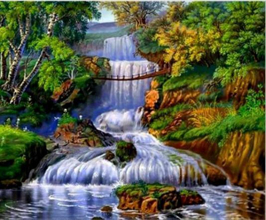 Natürliche Schönheit DIY Diamond Painting - Diamond Painting