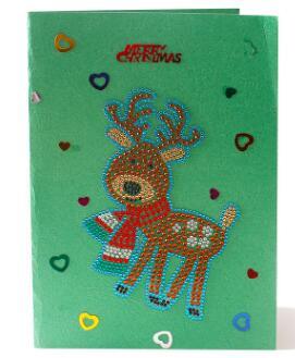 Frohe Weihnachten - Diamond Painting karten - Diamond Painting