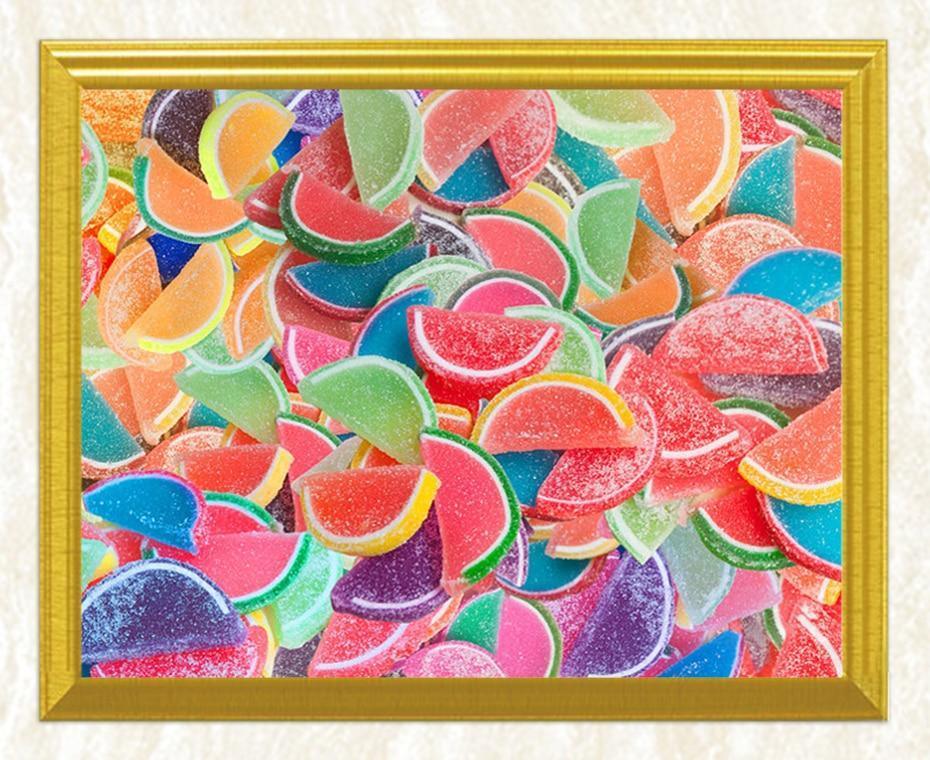 Bunte Fruchtkunst DIY Malerei - Diamond Painting