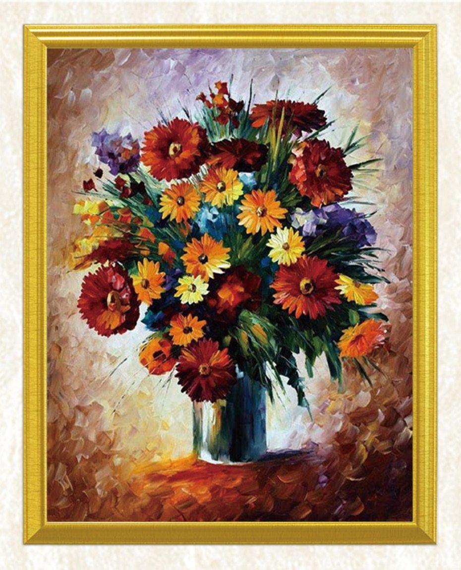 Blumenstrauß DIY Malerei - Diamond Painting