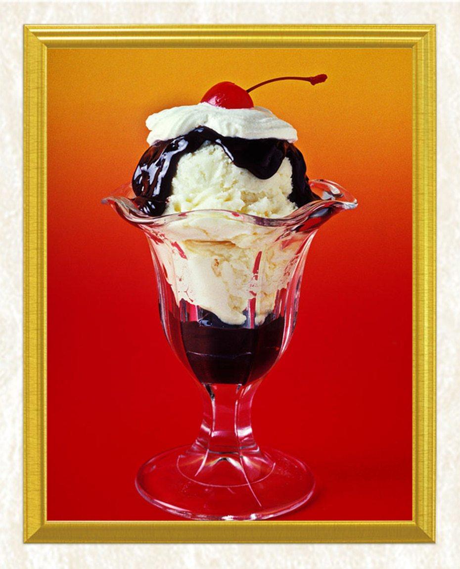 Eine Eisbecher DIY Diamond Painting - Diamond Painting