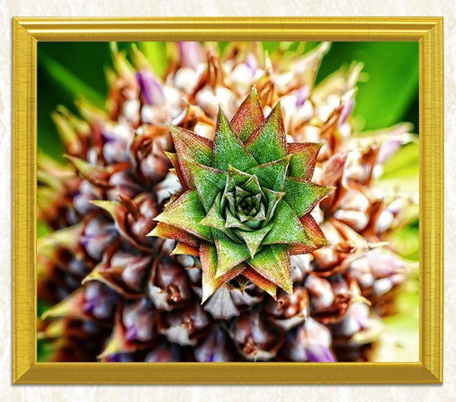 Tropische Ananas Kunst DIY Malerei - Diamond Painting