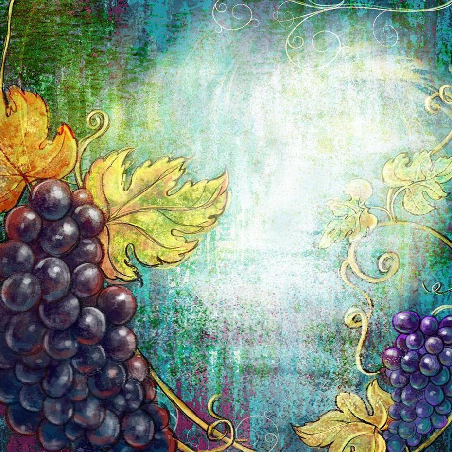 Stillleben Trauben DIY Malerei - Diamond Painting