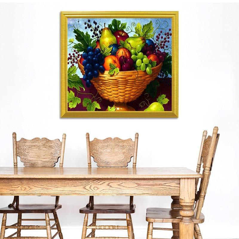 Obstkorb mischen - DIY Diamond Painting - Diamond Painting