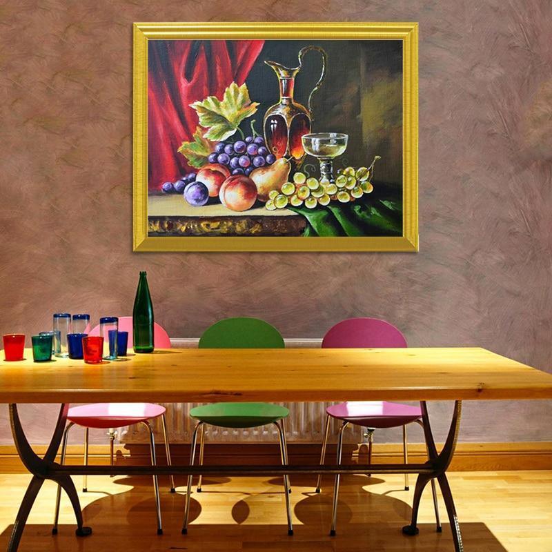 Stillleben Früchte DIY Diamond Painting Kit - Diamond Painting