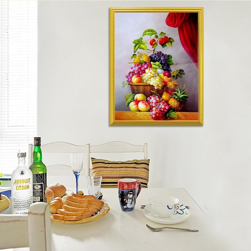 Früchtekorb DIY Diamond Painting - Diamond Painting