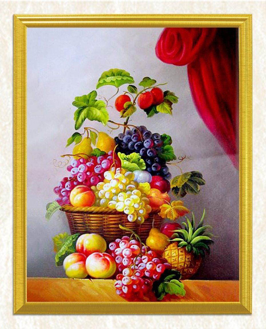 Früchtekorb DIY Diamond Painting - Diamond Painting