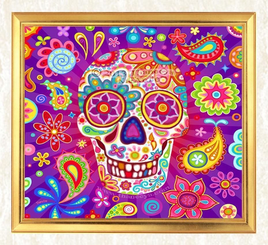 Calavera DIY Diamond Painting - Diamond Painting