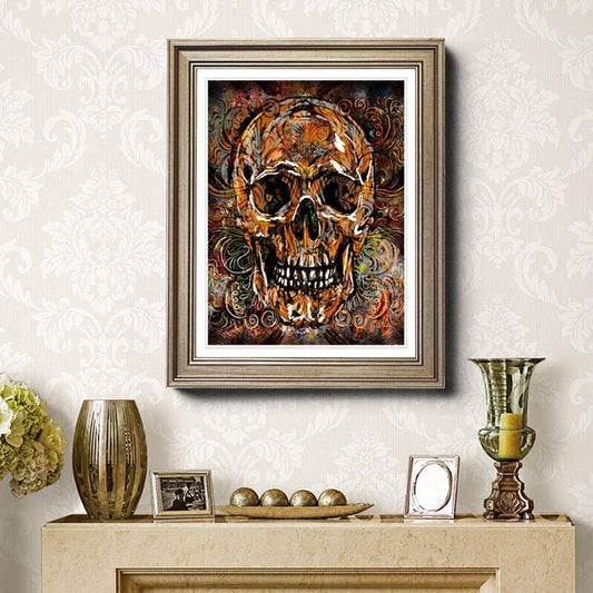 Schädel DIY  Diamond Painting - Diamond Painting
