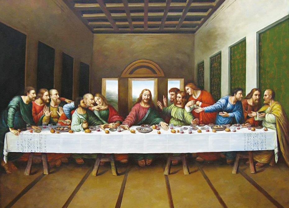 Das letzte Abendmahl - Leonardo Da Vinci - Diamond Painting